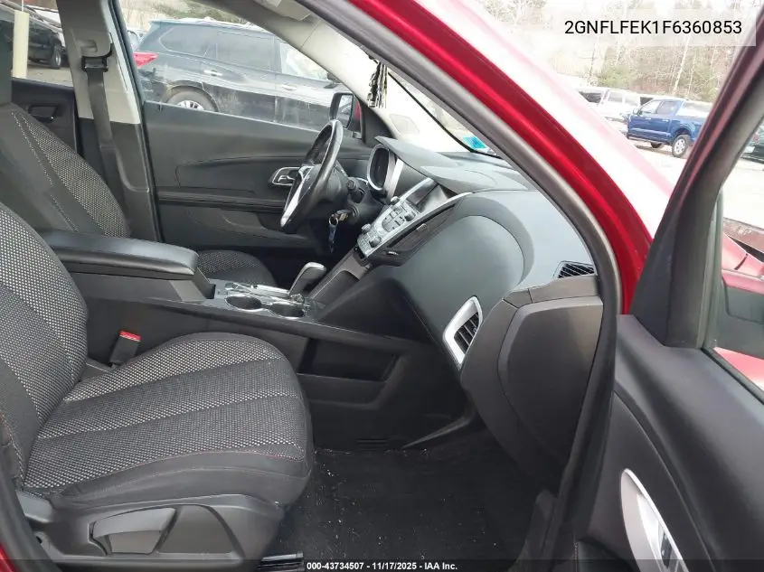 2GNFLFEK1F6360853 2015 Chevrolet Equinox 1Lt