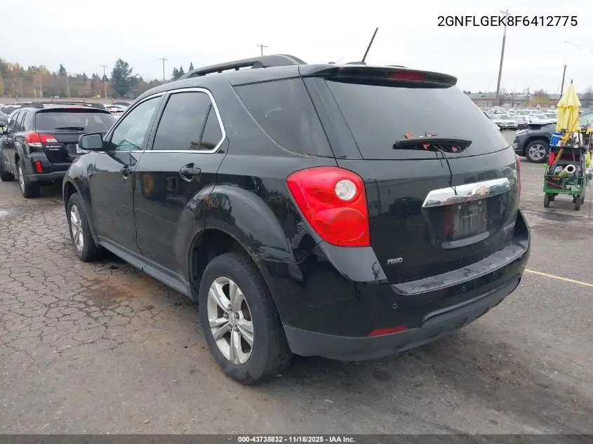 2GNFLGEK8F6412775 2015 Chevrolet Equinox 2Lt
