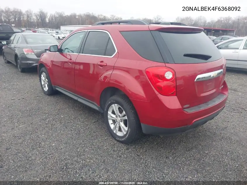 2GNALBEK4F6368092 2015 Chevrolet Equinox 1Lt