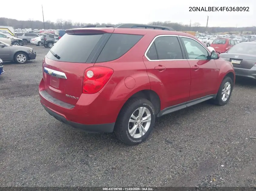 2GNALBEK4F6368092 2015 Chevrolet Equinox 1Lt