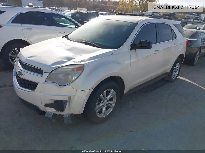 1GNALBEKXFZ117064 2015 Chevrolet Equinox 1Lt