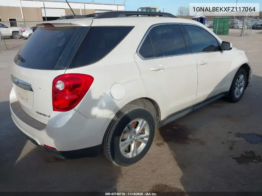 1GNALBEKXFZ117064 2015 Chevrolet Equinox 1Lt