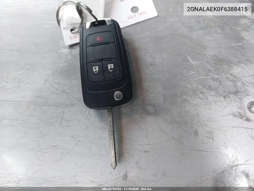 2GNALAEK0F6388415 2015 Chevrolet Equinox Ls