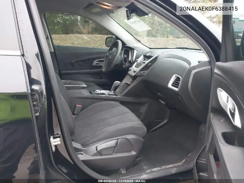 2GNALAEK0F6388415 2015 Chevrolet Equinox Ls