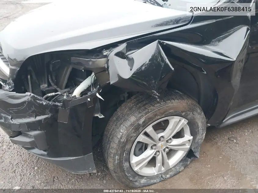 2GNALAEK0F6388415 2015 Chevrolet Equinox Ls