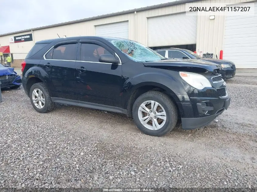 2GNALAEK4F1157207 2015 Chevrolet Equinox Ls