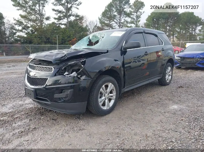 2GNALAEK4F1157207 2015 Chevrolet Equinox Ls