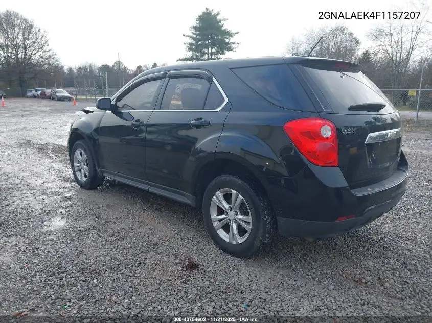 2GNALAEK4F1157207 2015 Chevrolet Equinox Ls