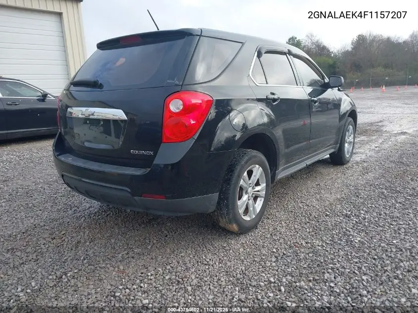 2GNALAEK4F1157207 2015 Chevrolet Equinox Ls