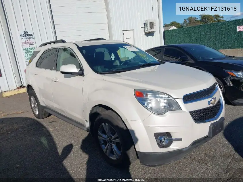 1GNALCEK1FZ131618 2015 Chevrolet Equinox 2Lt