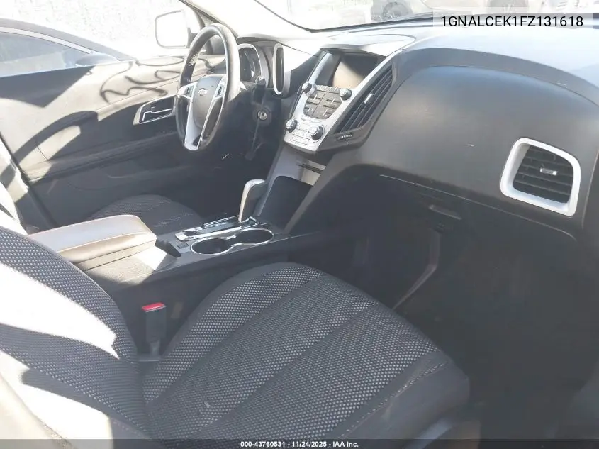 1GNALCEK1FZ131618 2015 Chevrolet Equinox 2Lt