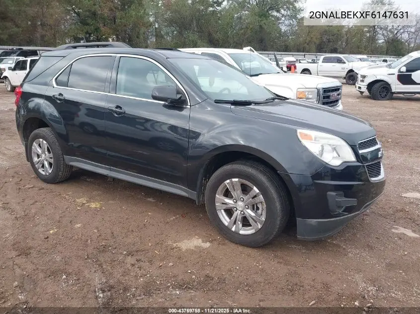 2GNALBEKXF6147631 2015 Chevrolet Equinox 1Lt