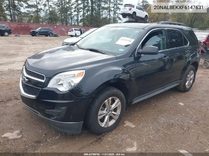 2GNALBEKXF6147631 2015 Chevrolet Equinox 1Lt