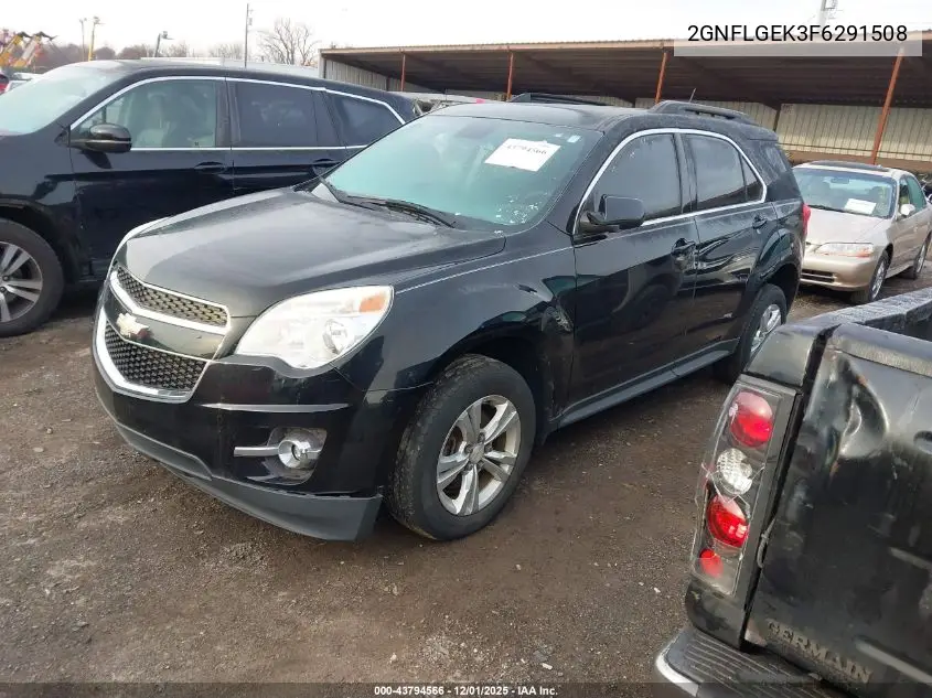 2GNFLGEK3F6291508 2015 Chevrolet Equinox 2Lt