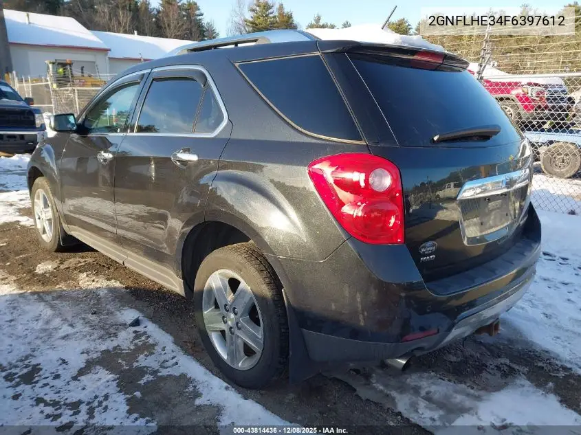 2GNFLHE34F6397612 2015 Chevrolet Equinox Ltz