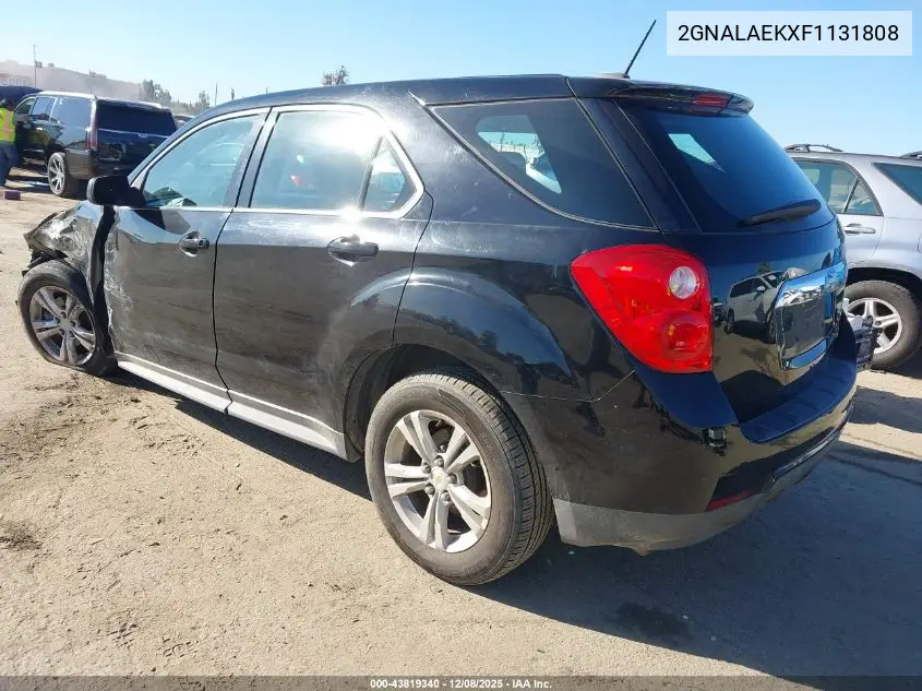 2GNALAEKXF1131808 2015 Chevrolet Equinox Ls