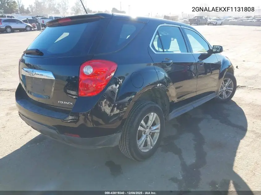 2GNALAEKXF1131808 2015 Chevrolet Equinox Ls