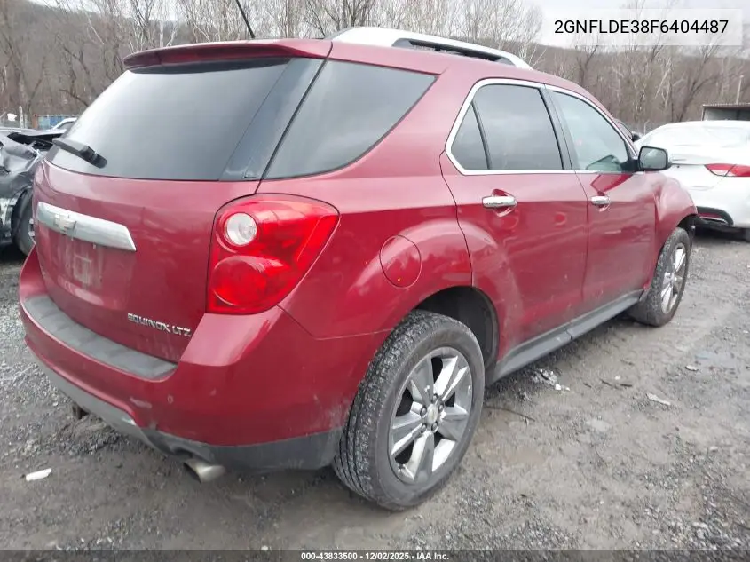 2GNFLDE38F6404487 2015 Chevrolet Equinox Ltz