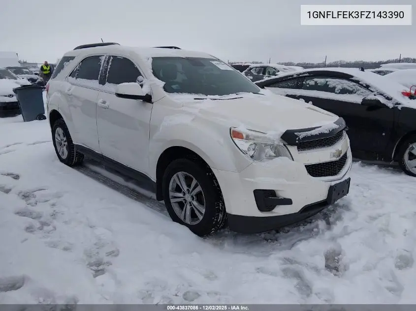 1GNFLFEK3FZ143390 2015 Chevrolet Equinox 1Lt
