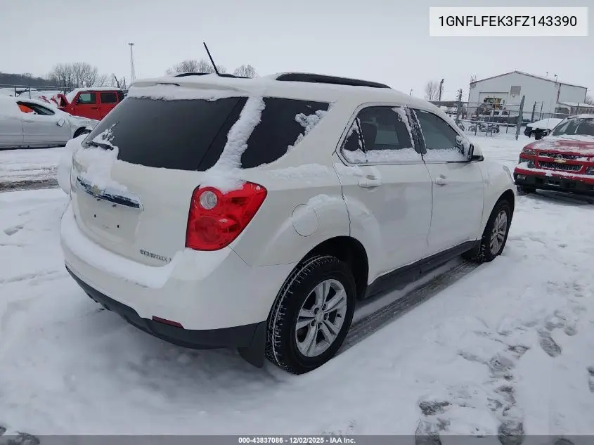1GNFLFEK3FZ143390 2015 Chevrolet Equinox 1Lt