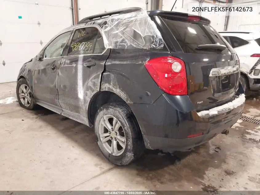 2GNFLFEK5F6142673 2015 Chevrolet Equinox 1Lt