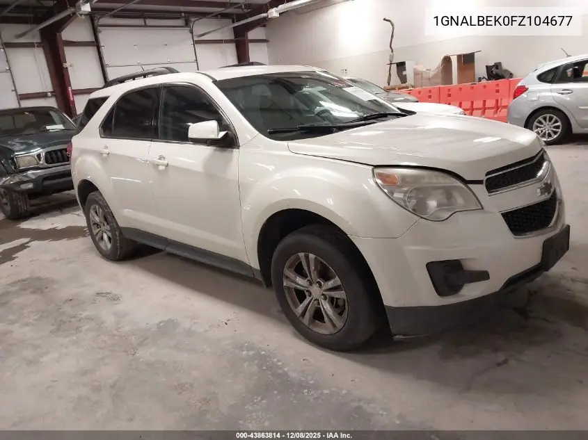 1GNALBEK0FZ104677 2015 Chevrolet Equinox 1Lt