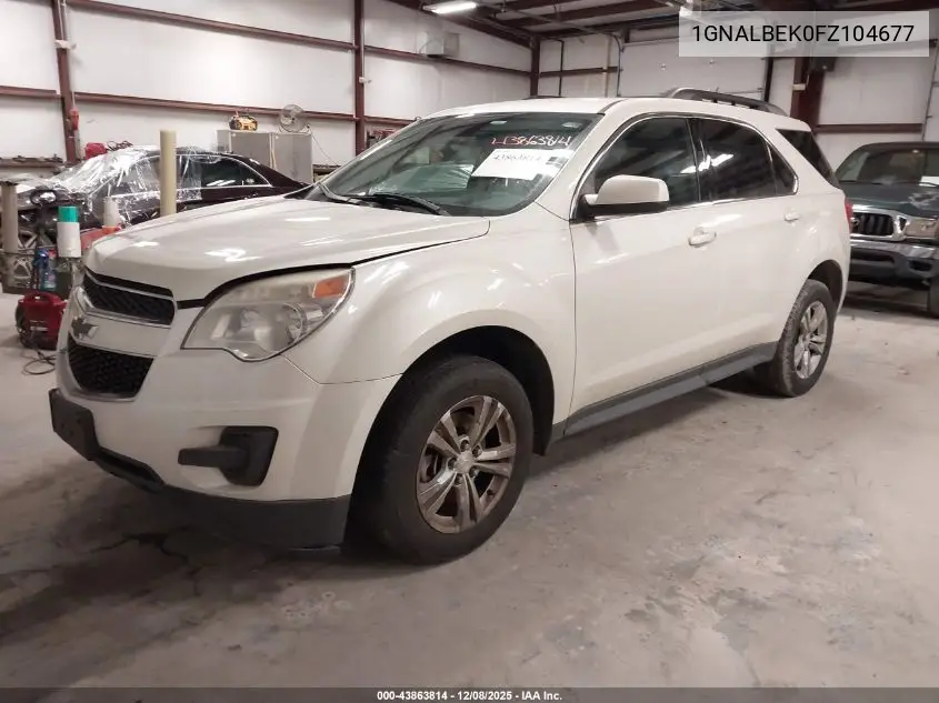 1GNALBEK0FZ104677 2015 Chevrolet Equinox 1Lt
