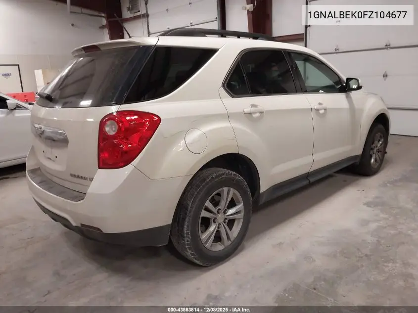 1GNALBEK0FZ104677 2015 Chevrolet Equinox 1Lt