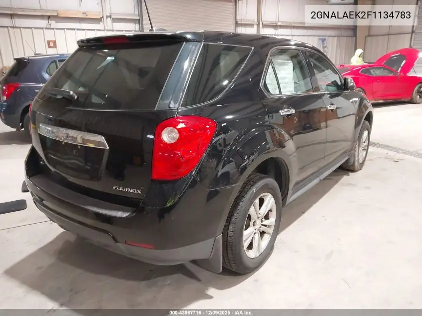 2GNALAEK2F1134783 2015 Chevrolet Equinox Ls