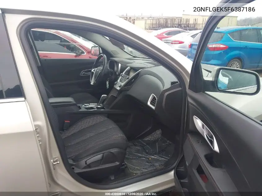 2GNFLGEK5F6387186 2015 Chevrolet Equinox 2Lt