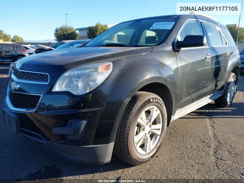 2GNALAEK8F1177105 2015 Chevrolet Equinox Ls