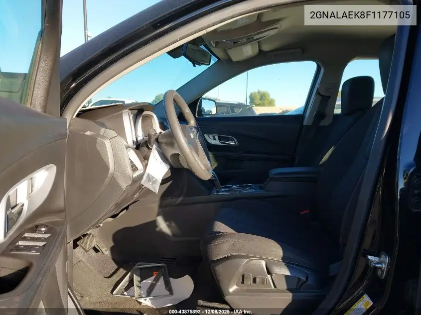 2GNALAEK8F1177105 2015 Chevrolet Equinox Ls