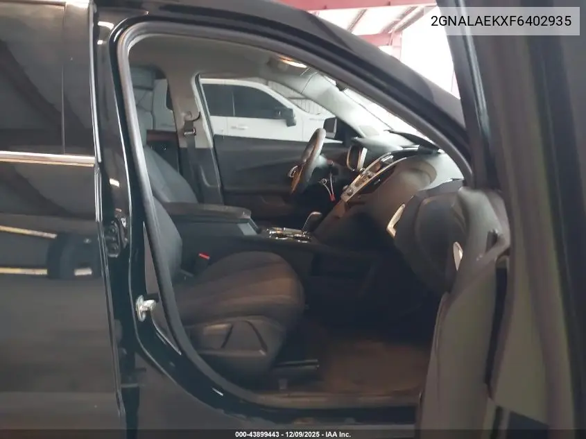 2GNALAEKXF6402935 2015 Chevrolet Equinox Ls