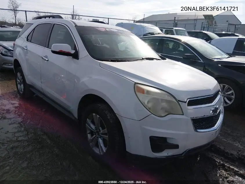 2GNALBEK3F6141721 2015 Chevrolet Equinox 1Lt