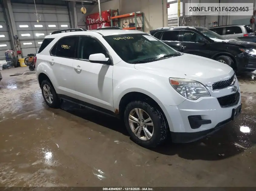 2GNFLFEK1F6220463 2015 Chevrolet Equinox 1Lt