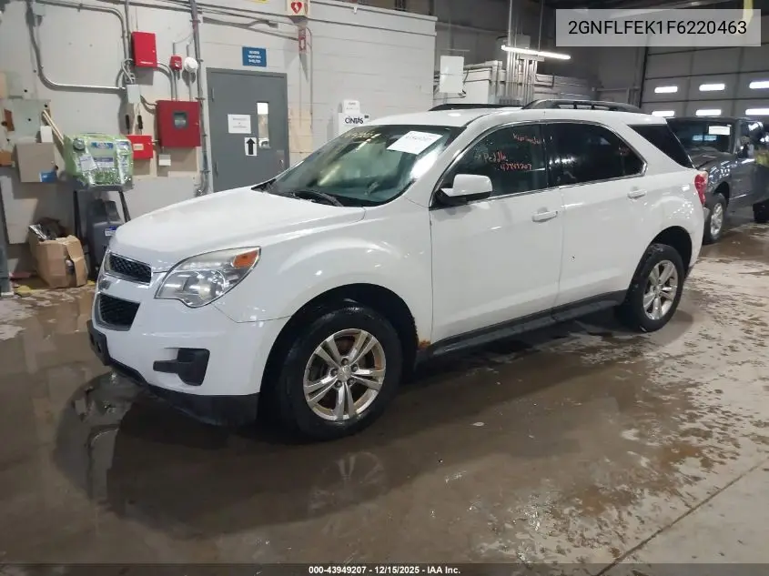 2GNFLFEK1F6220463 2015 Chevrolet Equinox 1Lt