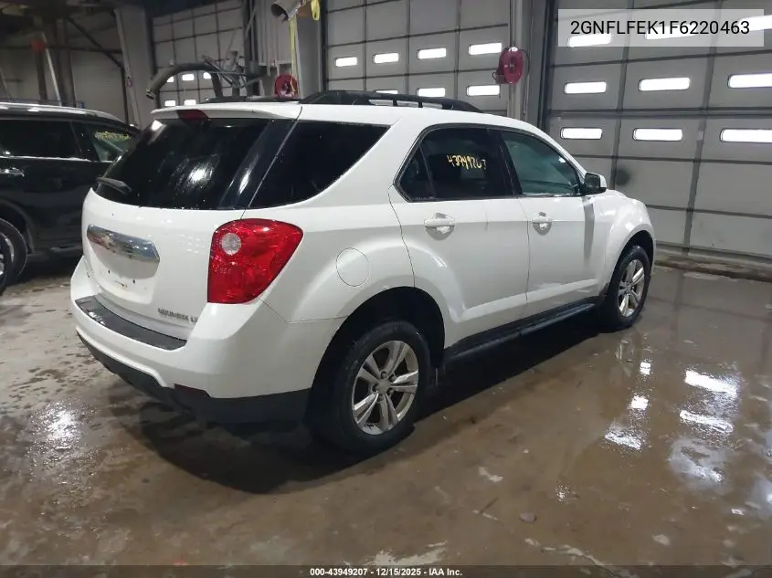 2GNFLFEK1F6220463 2015 Chevrolet Equinox 1Lt