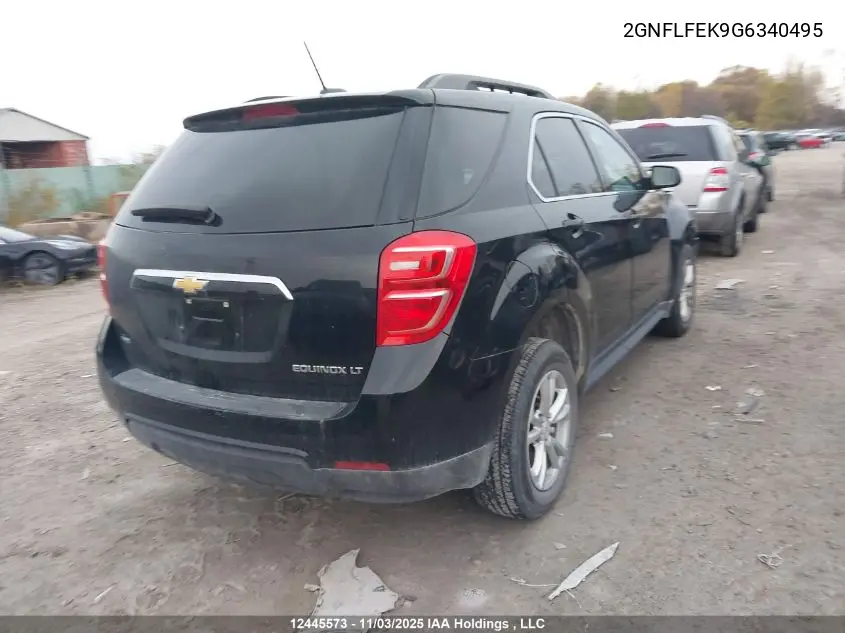 2GNFLFEK9G6340495 2016 Chevrolet Equinox 1Lt