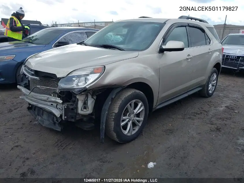 2GNALCEK5G1179827 2016 Chevrolet Equinox Lt