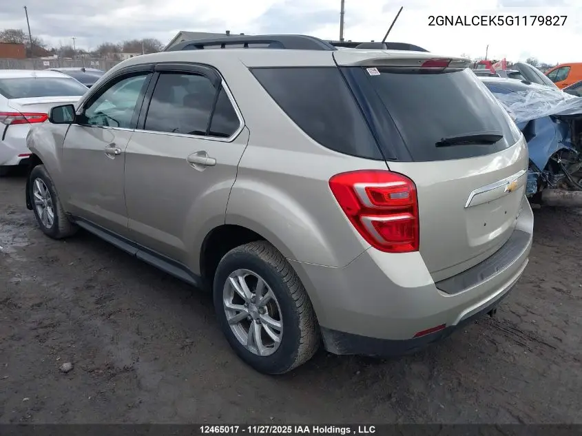 2GNALCEK5G1179827 2016 Chevrolet Equinox Lt