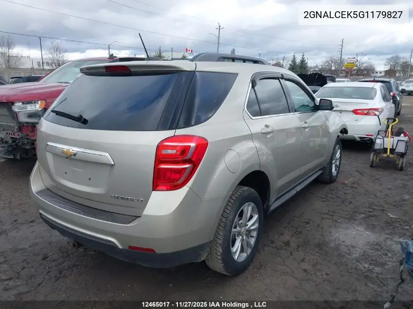 2GNALCEK5G1179827 2016 Chevrolet Equinox Lt