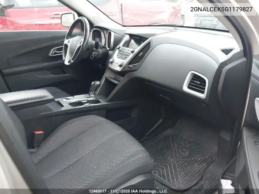 2GNALCEK5G1179827 2016 Chevrolet Equinox Lt