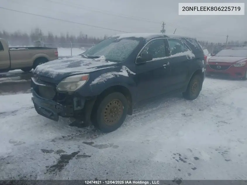 2GNFLEEK8G6225719 2016 Chevrolet Equinox Ls