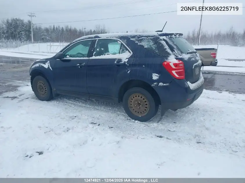 2GNFLEEK8G6225719 2016 Chevrolet Equinox Ls
