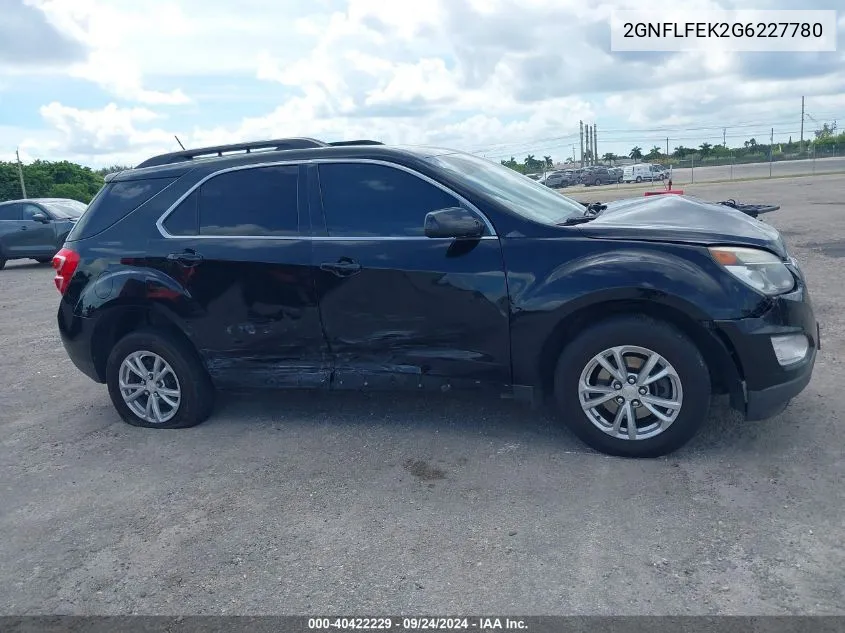 2GNFLFEK2G6227780 2016 Chevrolet Equinox Lt