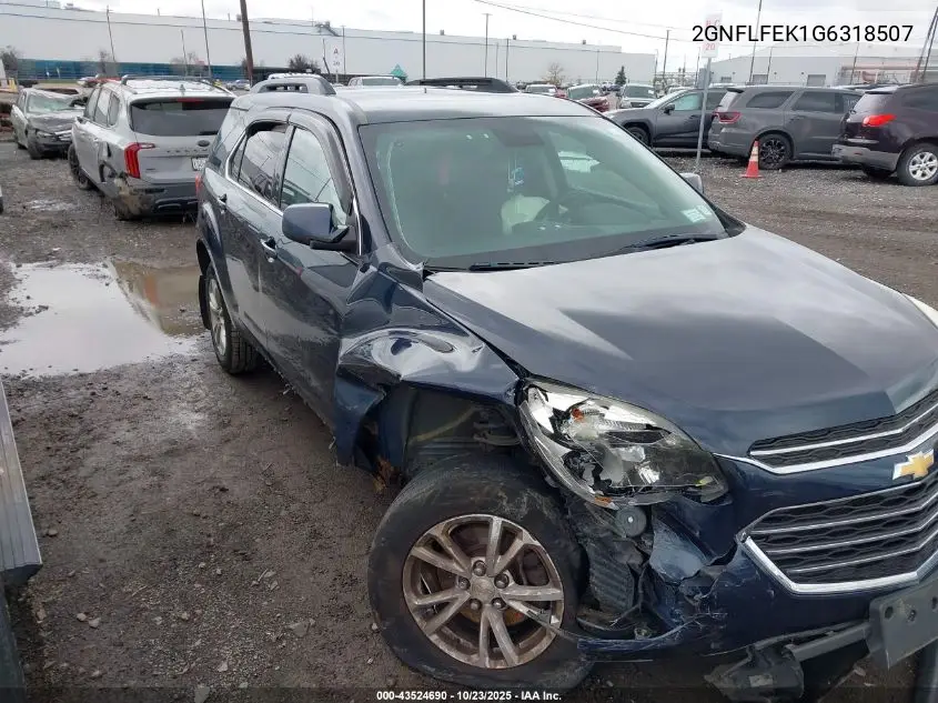 2GNFLFEK1G6318507 2016 Chevrolet Equinox Lt