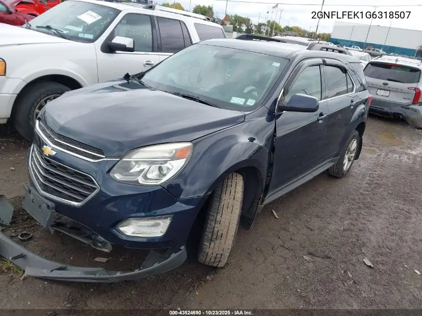 2GNFLFEK1G6318507 2016 Chevrolet Equinox Lt