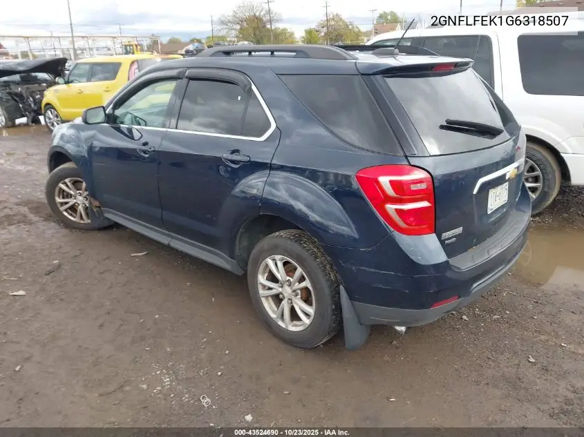 2GNFLFEK1G6318507 2016 Chevrolet Equinox Lt