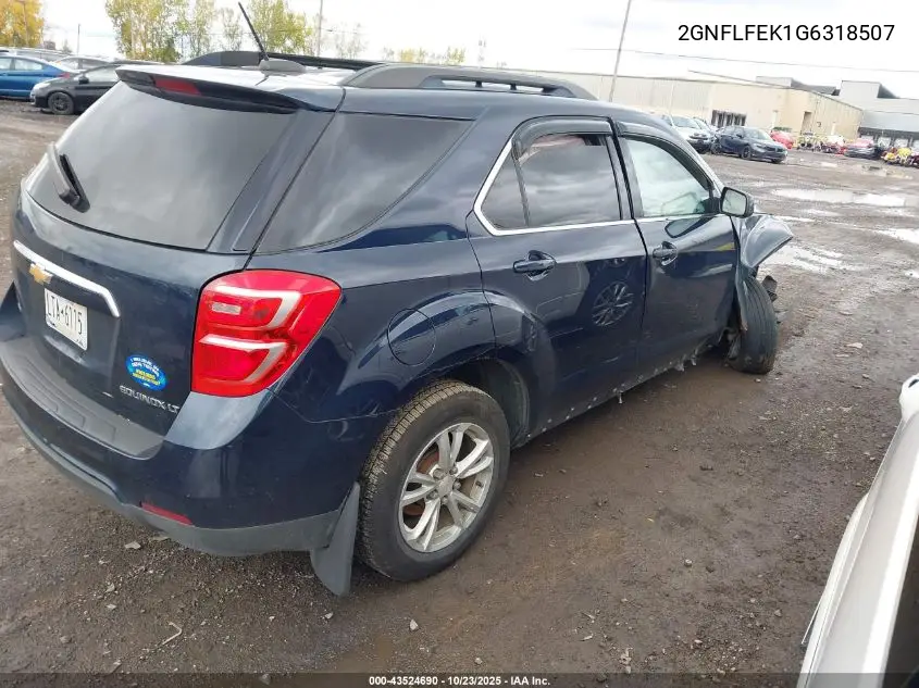 2GNFLFEK1G6318507 2016 Chevrolet Equinox Lt