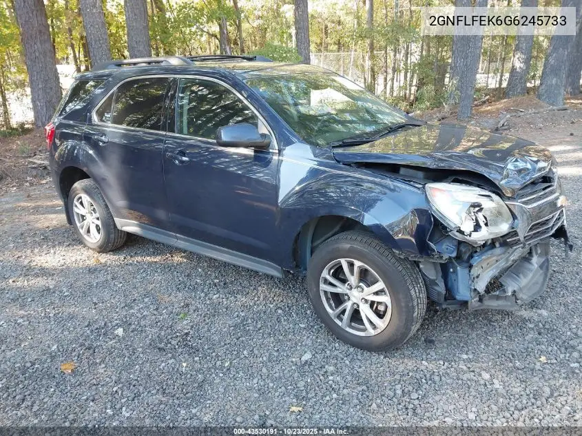 2GNFLFEK6G6245733 2016 Chevrolet Equinox Lt